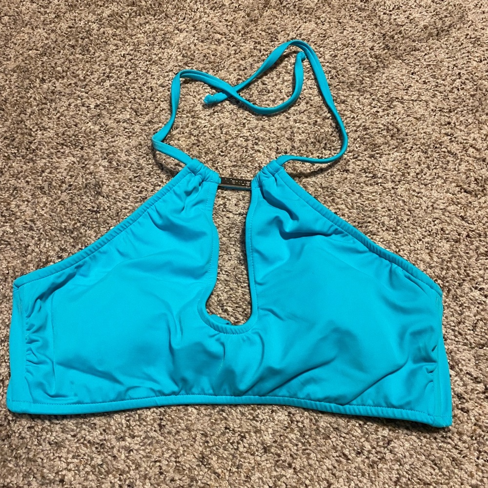 Venus Blue Keyhole Bikini Top - NEW